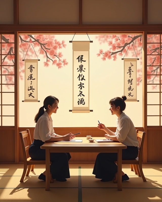 日語教學場景